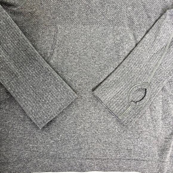 Lululemon Women’s Long Sleeve Swiftly Tech Gray Crew Neck Shirt 6 - Picture 2 of 10